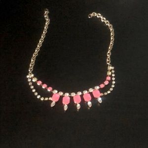 Free as Add on - Bright Pink Stone Necklace
